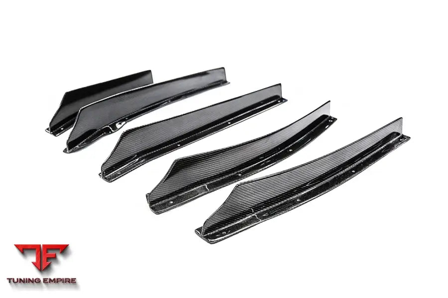NISSAN GTR R35 DBA & EBA BKSS STYLE CARBON FIBER REAR DIFFUSER CANARDS BSD
