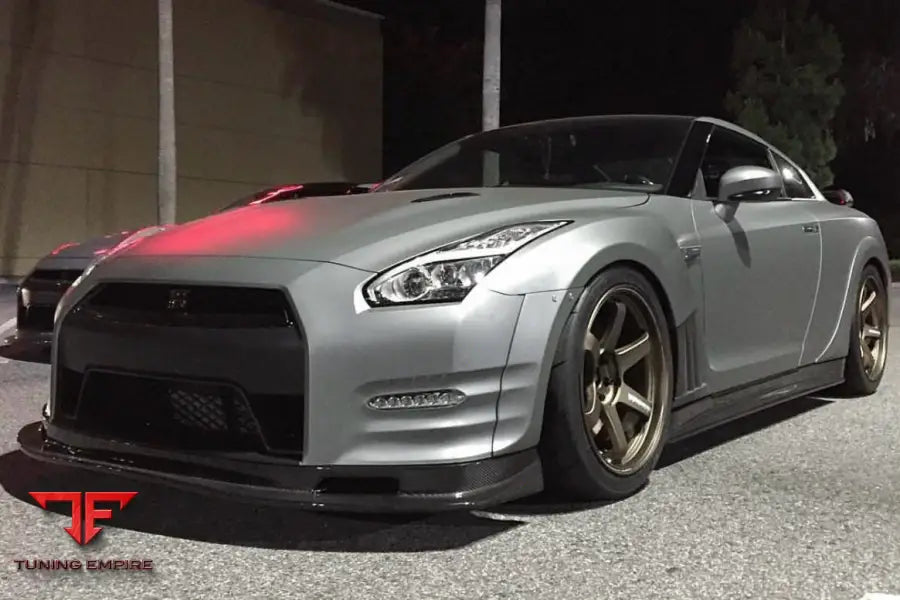 NISSAN GTR R35 DBA VA STYLE FRONT BUMPER WIDE BODY FLARE BSD
