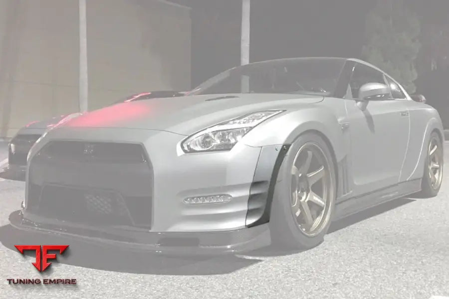 NISSAN GTR R35 DBA VA STYLE FRONT BUMPER WIDE BODY FLARE BSD