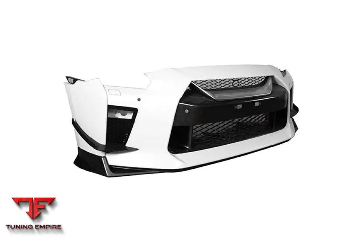 NISSAN GTR R35 EBA BKSS STYLE CARBON FIBER FRONT CANARDS BSD