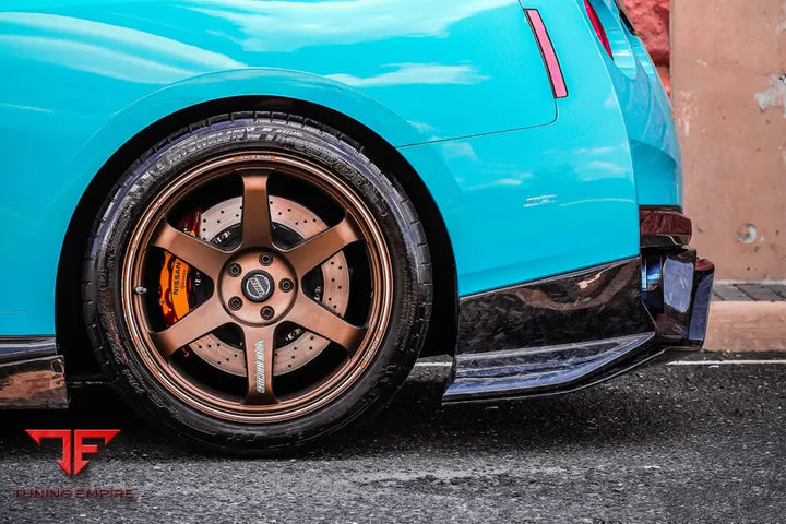 NISSAN GTR R35 EBA BKSS STYLE CARBON FIBER REAR DIFFUSER BSD