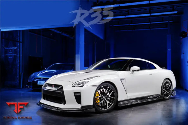 NISSAN GTR R35 EBA BKSS STYLE CARBON FIBER SIDE SKIRTS BSD