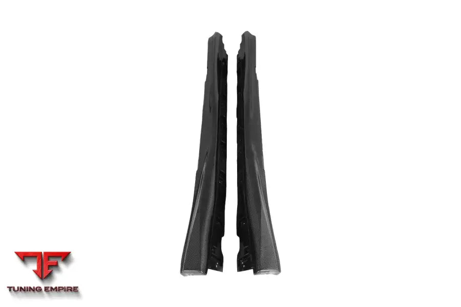 NISSAN GTR R35 EBA CARBON FIBER SIDE SKIRTS BSD