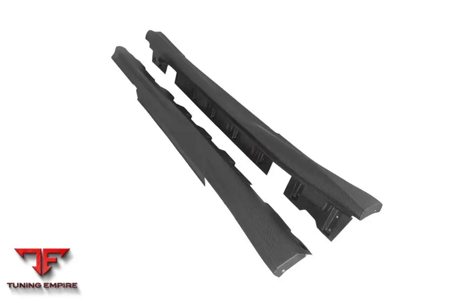 NISSAN GTR R35 EBA CARBON FIBER SIDE SKIRTS BSD