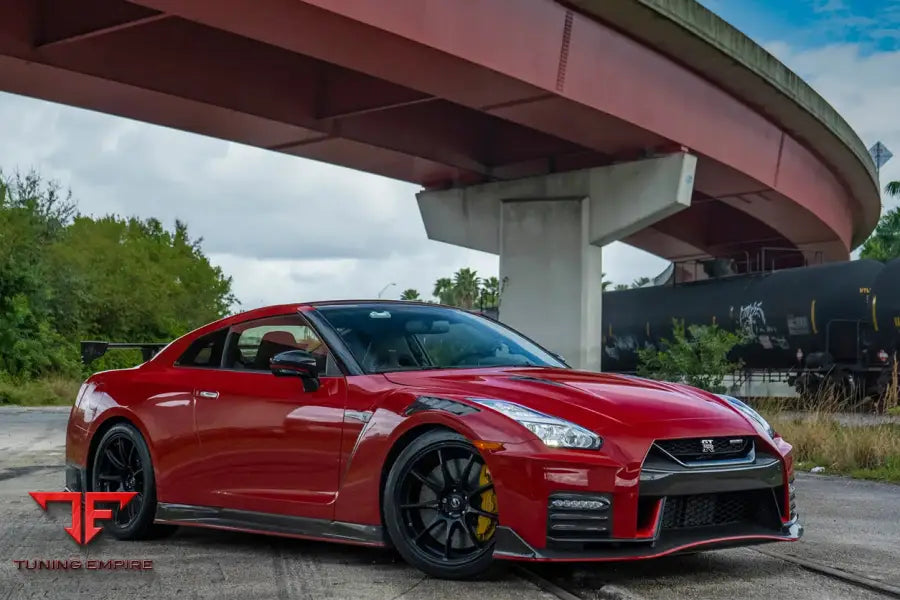 NISSAN GTR R35 EBA NISMO CARBON FIBER FRONT LIP - FOR ORIGINAL NISMO ONLY BSD