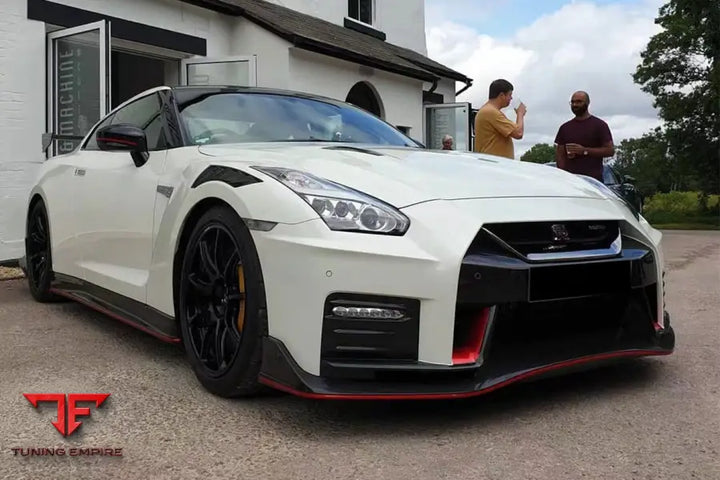 NISSAN GTR R35 EBA NISMO CARBON FIBER FRONT LIP - FOR ORIGINAL NISMO ONLY BSD