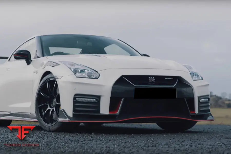 NISSAN GTR R35 EBA NISMO CARBON FIBER FRONT LIP - FOR ORIGINAL NISMO ONLY BSD