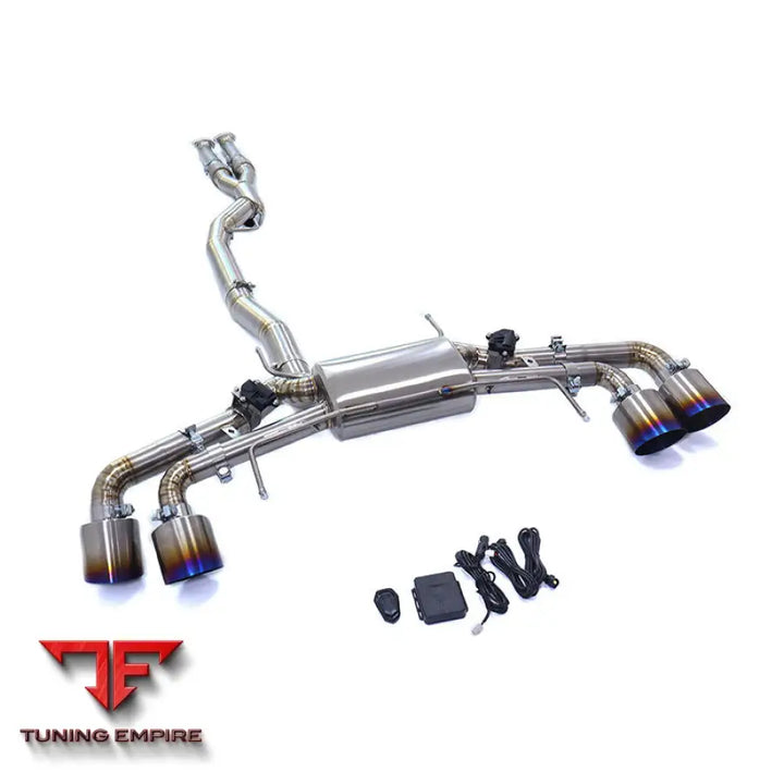 NISSAN GTR R35 VALVETRONIC TITANIUM CATBACK RAZOR EXHAUST WITH MUFFLER VALVE