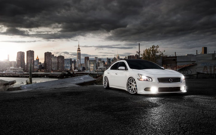 NISSAN MAXIMA on custom forged wheels