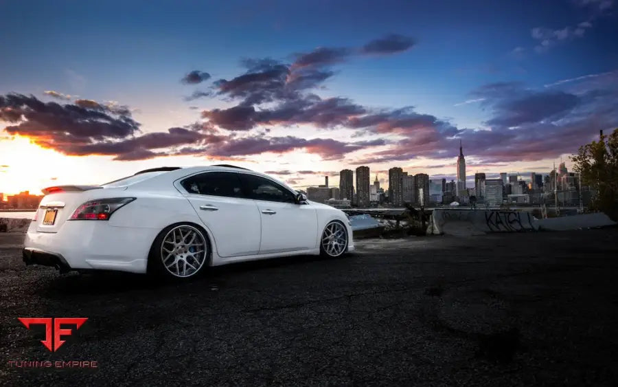 NISSAN MAXIMA on custom forged wheels