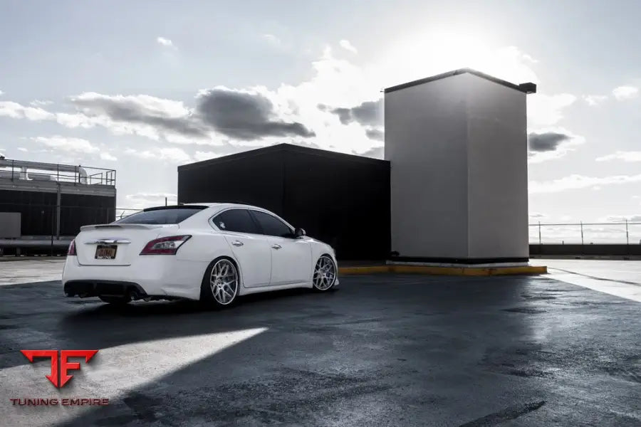 NISSAN MAXIMA on custom forged wheels
