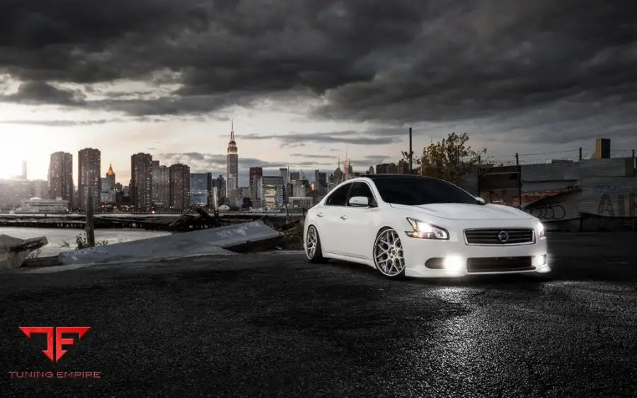 NISSAN MAXIMA on custom forged wheels