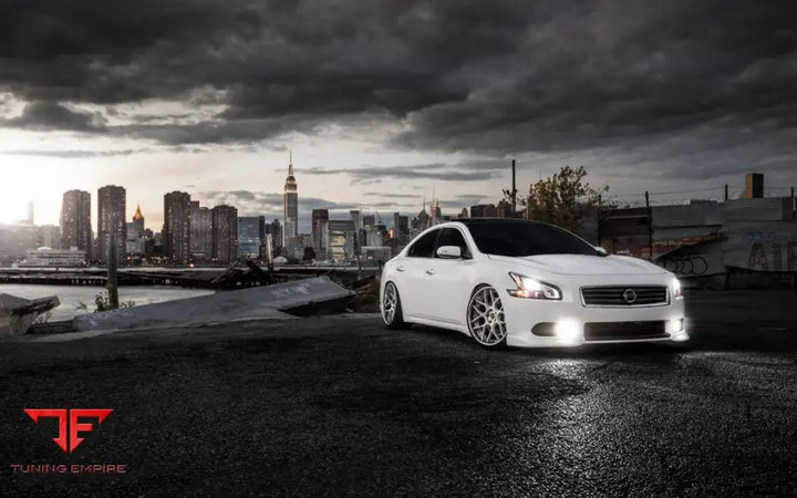 NISSAN MAXIMA on custom forged wheels