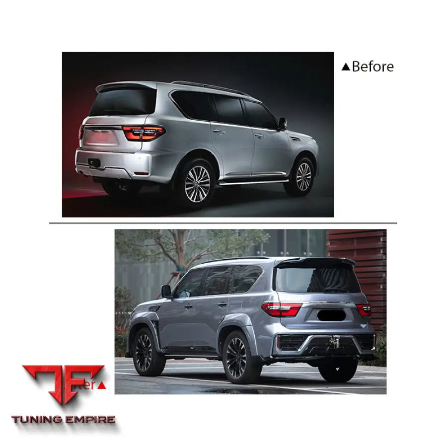 NISSAN PATROL UPGRADE TO BLACK HAWK BODY KIT 2020Y