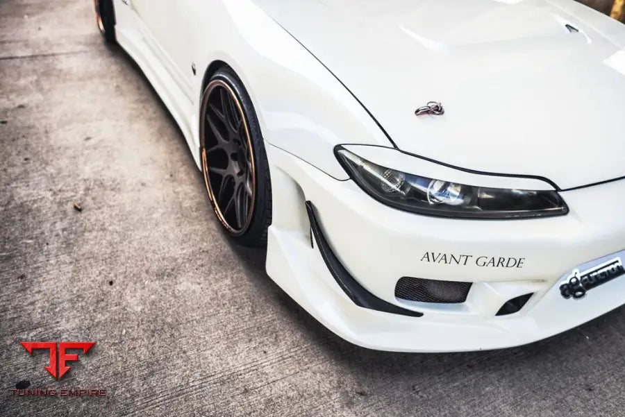 NISSAN SILVIA on custom forged wheels
