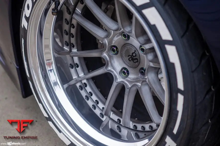 NISSAN SKYLINE GTS-T on custom forged wheels