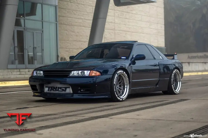 NISSAN SKYLINE GTS-T on custom forged wheels