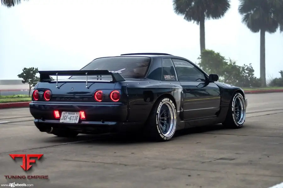 NISSAN SKYLINE GTS-T on custom forged wheels