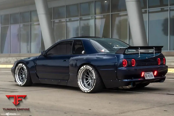 NISSAN SKYLINE GTS-T on custom forged wheels