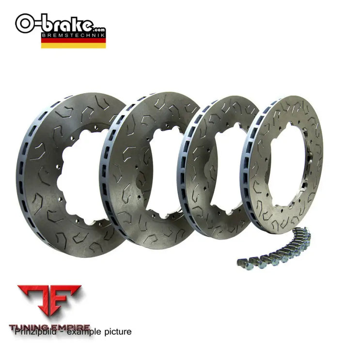 O-BRAKE HTCIC wet grooved composite brake disc kit