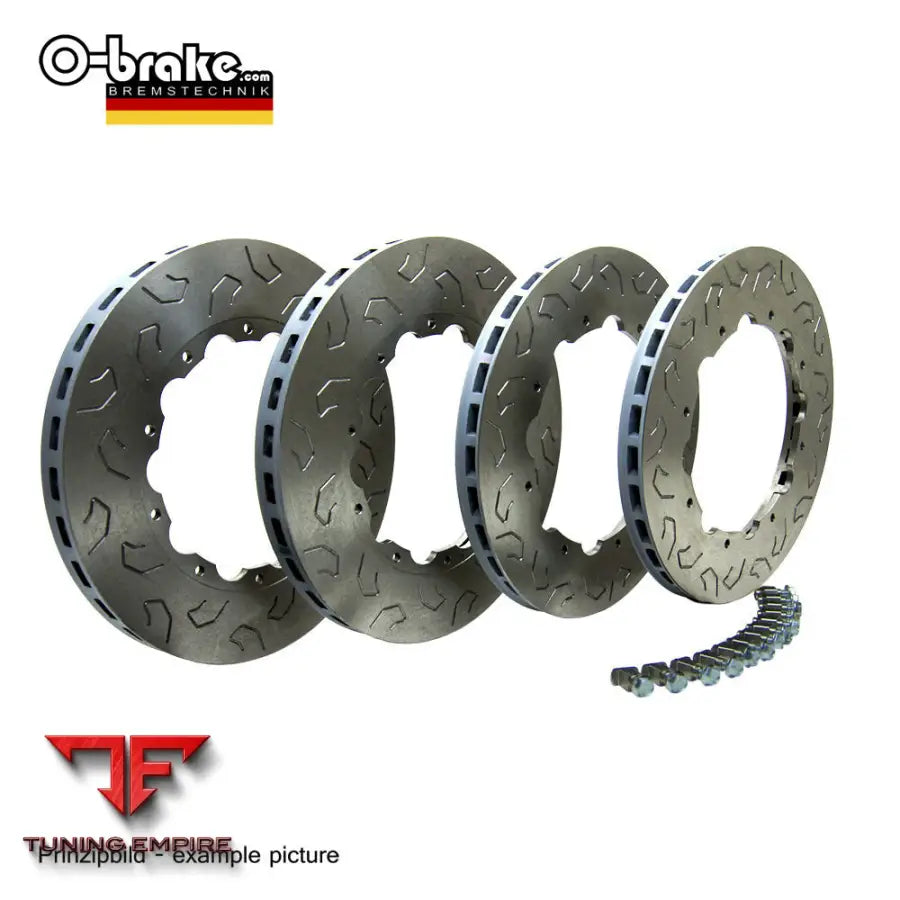 O-BRAKE HTCIC wet grooved composite brake disc kit