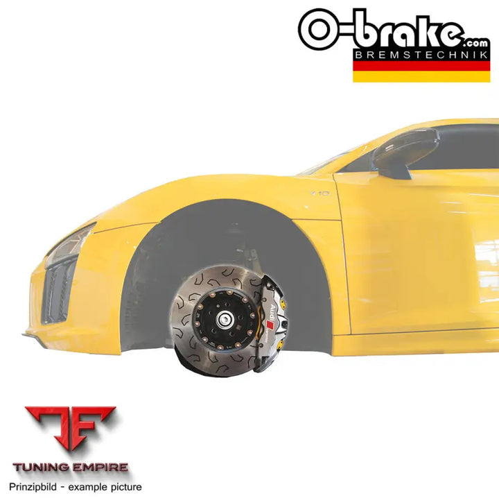O-BRAKE AUDI R8 V10 HTCIC BRAKE KIT WET - FRONT + REAR (FACTORY CERAMIC DISCS)
