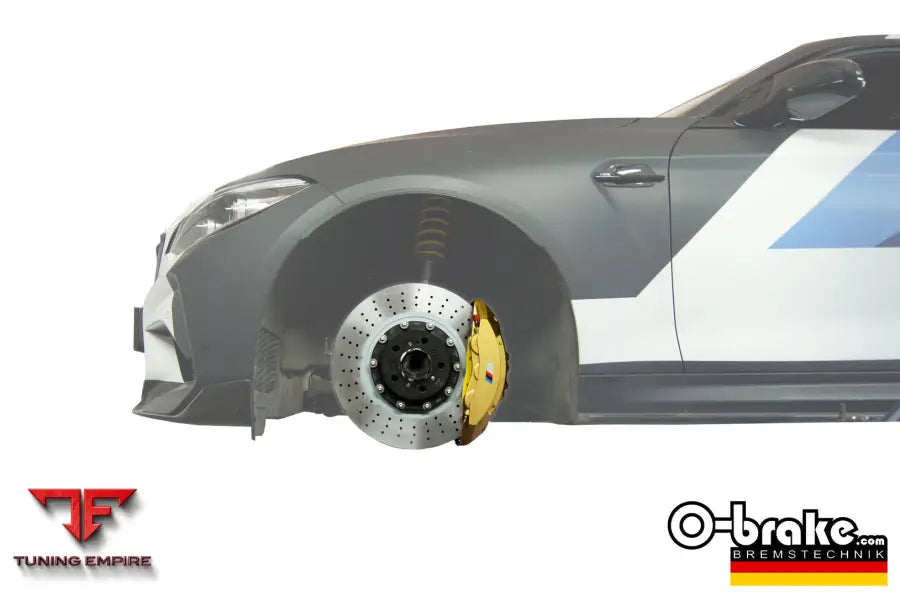 O-BRAKE BMW M2 G87 &AMP; M2 G87 COMPETITION HTCIC SPORT BRAKE KIT DRILLED - FRONT + REAR