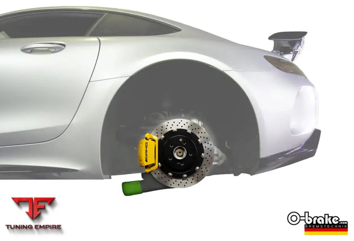 O-BRAKE MERCEDES-BENZ AMG GT R 4,0 - C190 HTCIC SPORT BRAKE KIT DRILLED UPGRADE 2 - FRONT + REAR (FACTORY STEEL DISCS)