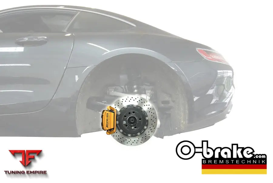 O-BRAKE MERCEDES-BENZ AMG GT X290 HTCIC BRAKE KIT DRILLED - FRONT + REAR (FACTORY CERAMIC DISCS)