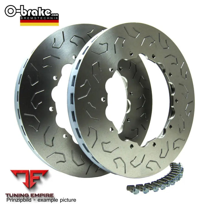 O-BRAKE MERCEDES-BENZ C 63 AMG / S 4,0 - S/W/A/C205 HTCIC BRAKE KIT WET UPGRADE 1 - REAR (FACTORY STEEL DISCS)