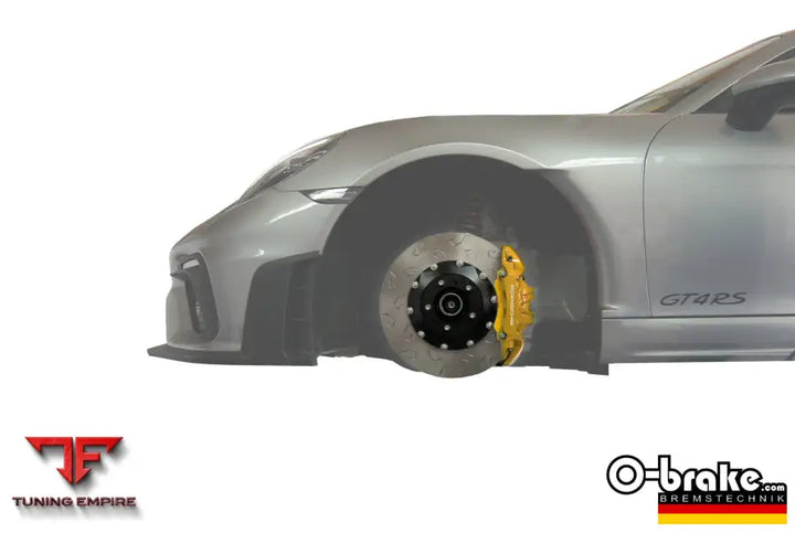 O-BRAKE PORSCHE 718 CAYMAN GT4 RS 4 0 HTCIC BRAKE KIT WET - FRONT + REAR (FACTORY CERAMIC DISCS)