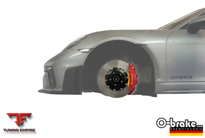 O-BRAKE PORSCHE 718 CAYMAN GT4 RS 4 0 HTCIC BRAKE KIT WET UPGRADE - FRONT + REAR (FACTORY STEEL DISCS)