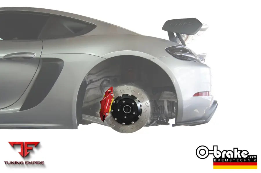 O-BRAKE PORSCHE 718 CAYMAN GT4 RS 4 0 HTCIC BRAKE KIT WET UPGRADE - FRONT + REAR (FACTORY STEEL DISCS)