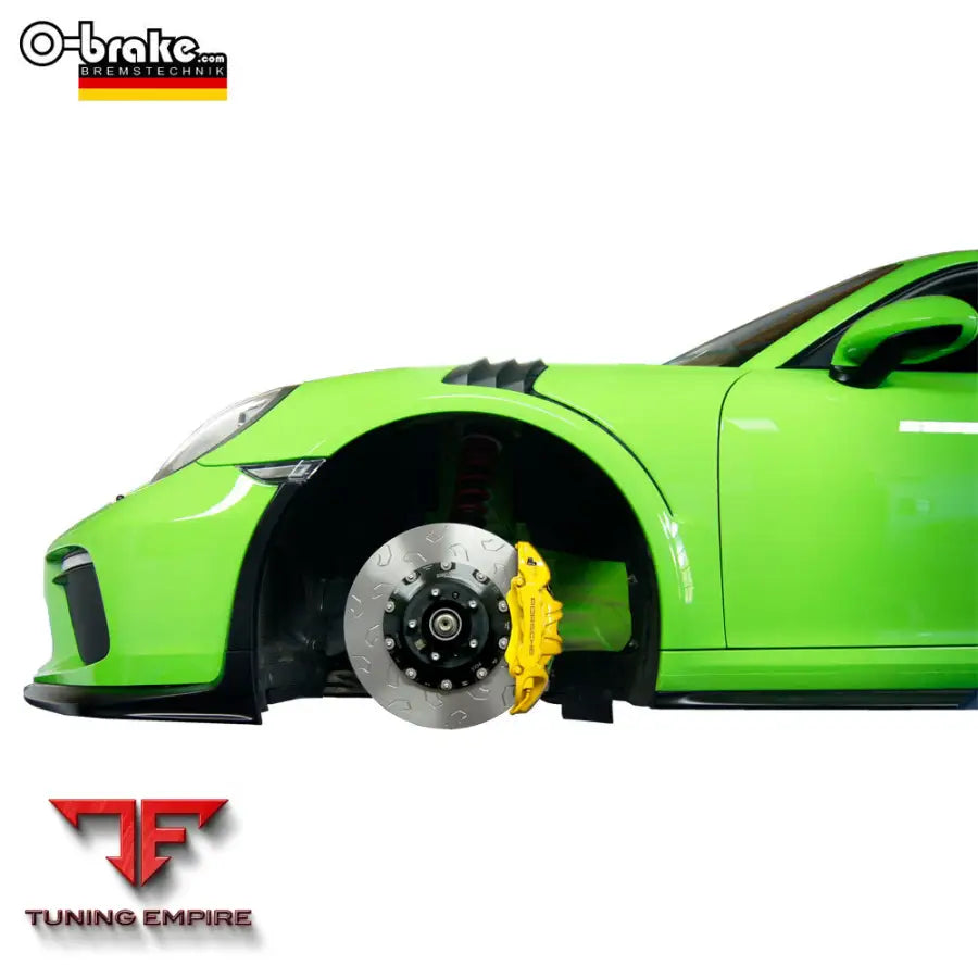 O-BRAKE PORSCHE 991 GT3 RS MK2 OPF HTCIC BRAKE KIT WET - FRONT + REAR (FACTORY CERAMIC DISCS)