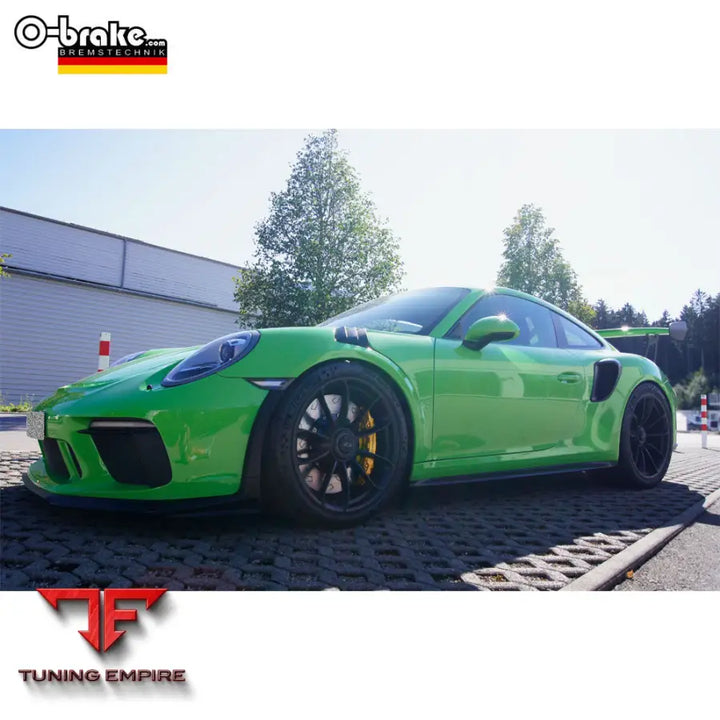 O-BRAKE PORSCHE 991 GT3 RS MK2 OPF HTCIC BRAKE KIT WET - FRONT + REAR (FACTORY CERAMIC DISCS)