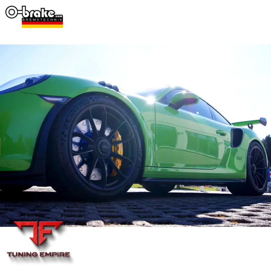O-BRAKE PORSCHE 991 GT3 RS MK2 OPF HTCIC BRAKE KIT WET - FRONT + REAR (FACTORY CERAMIC DISCS)