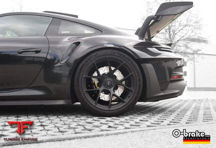O-BRAKE PORSCHE 992 GT3 RS MK1 HTCIC BRAKE KIT WAVE - FRONT + REAR (FACTORY CERAMIC DISCS)
