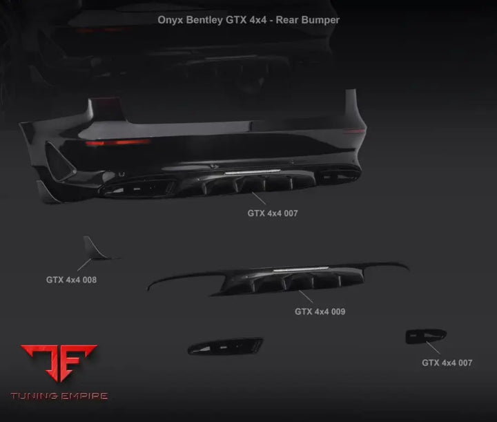 ONYX BENTLEY BENTAYGA BODY KIT GTX 4X4