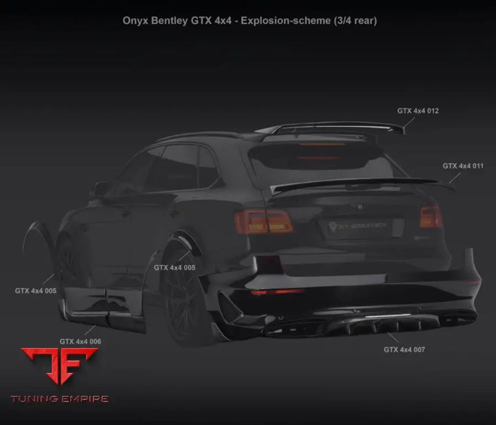 ONYX BENTLEY BENTAYGA BODY KIT GTX 4X4