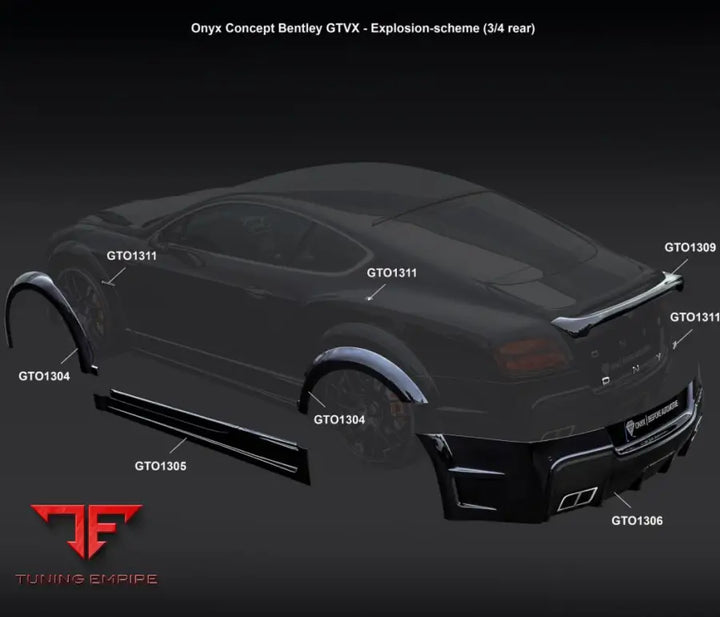 ONYX BENTLEY GT BODY KIT GTXI