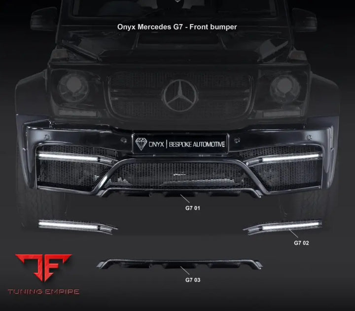 ONYX MERCEDES-BENZ G63 AMG G7X WIDE BODY KIT
