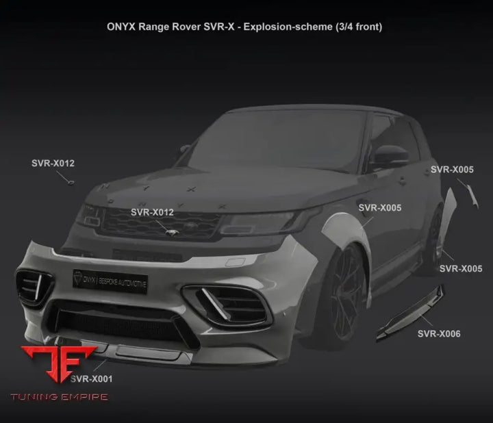 ONYX RANGE ROVER SPORT SVR-X