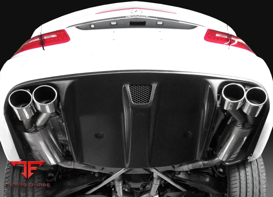 PIECHA MERCEDES-BENZ E-CLASS CABRIO A207 REAR MUFFLER WITH QUAD TAIL PIPES