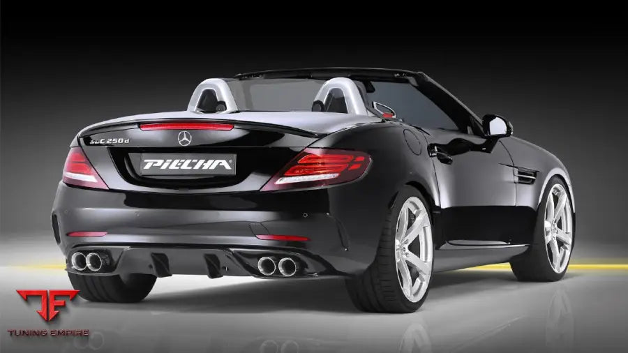 Piecha SLC R172 RS rear diffuser with QUADRO 90 mm tip inserts