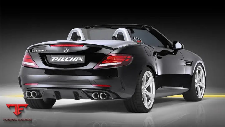 Piecha SLC R172 RS rear diffuser with QUADRO 90 mm tip inserts