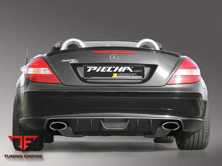Piecha SLK R171 Trendsetter RS rear diffuser with four outlets