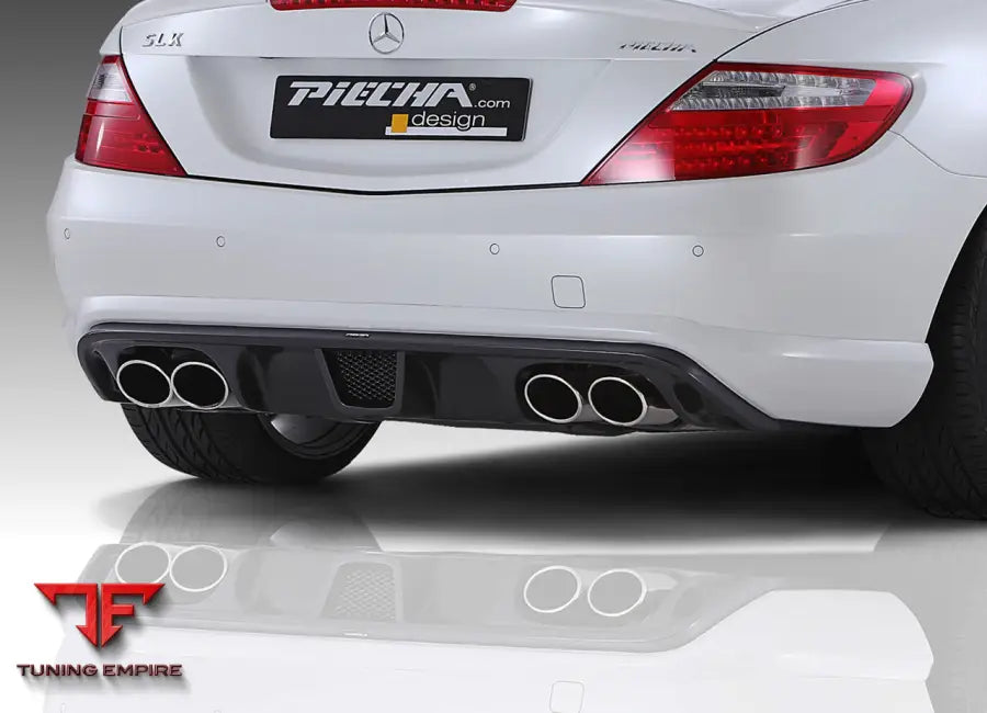 PIECHA MERCEDES-BENZ SLK CLASS R172 TAIL PIPES WITH CONNECTING TUBE