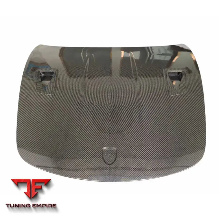 PORSCHE 718 981 GT4 CARBON FIBER FRONT BONNET HOOD