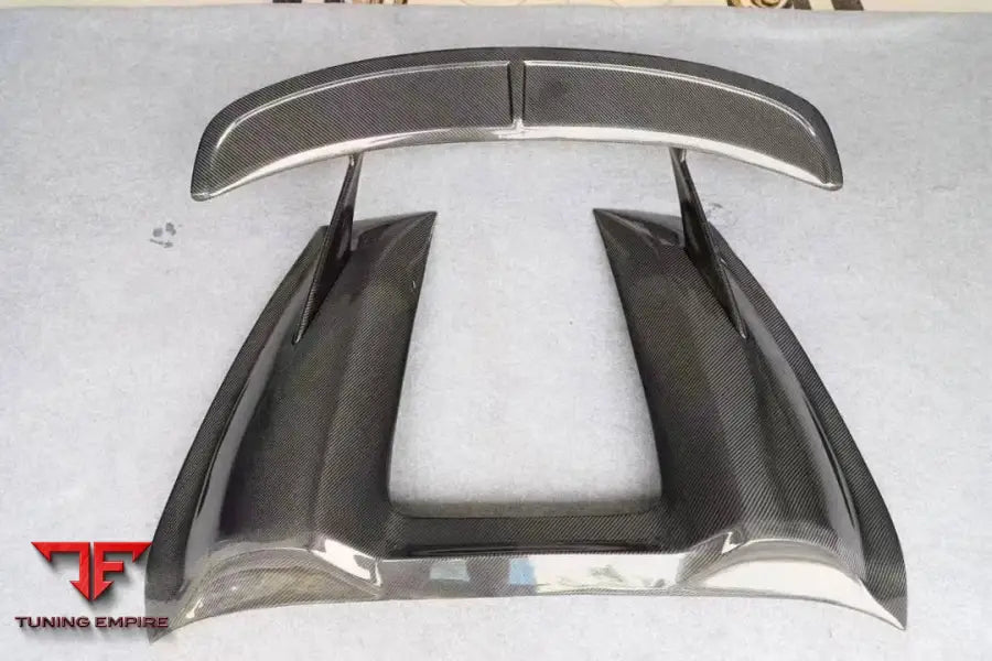 PORSCHE 718 982 DRY CARBON REAR WING SPOILER WITH CARBON COVER