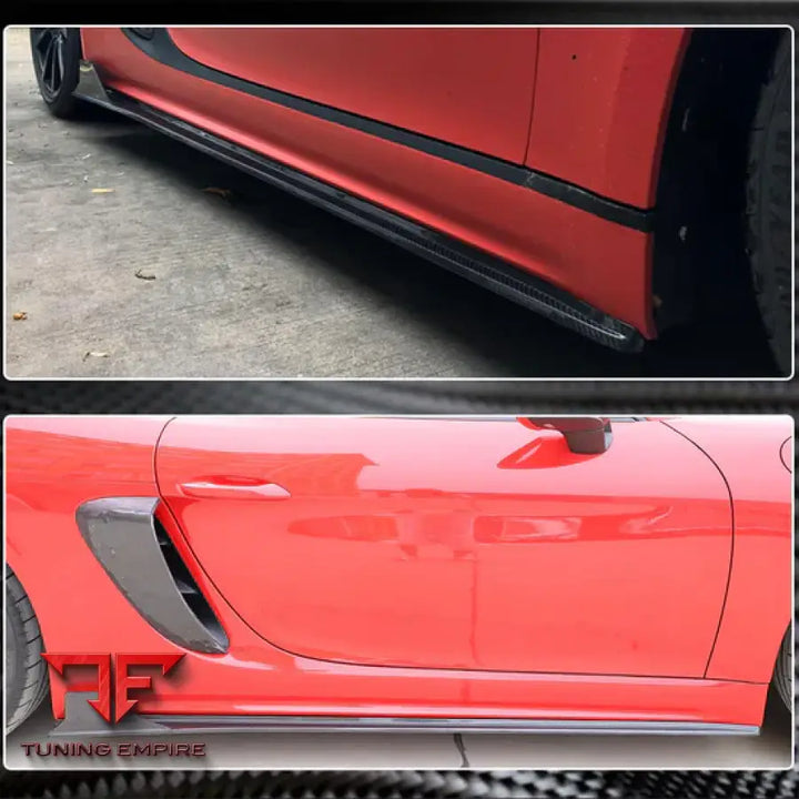 PORSCHE 718 (982) CAYMAN BOXSTER CARBON FIBER PARTS